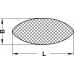 Ламель букова №10 53×19×4 мм Hafele (267.90.010) Ламель букова №10 53×19×4 мм Hafele (267.90.010)