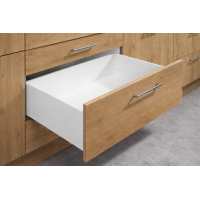Комплект шухляди низької Matrix S Slim 2.0 з дотягом H135 L400 35 кг Білий 51413823