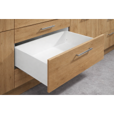 Комплект шухляди низької Matrix S Slim 2.0 з дотягом H135 L400 35 кг Білий 51413823 Комплект шухляди низької Matrix S Slim 2.0 з дотягом H135 L400 35 кг Білий 51413823