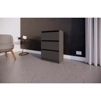 Комод на 3 шухляди Сірий Темний 60х40х77.4см (VM3B600DG)
