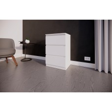 Комод на 3 шухляди білий 60х40х77.4см (VM3B600WH) Комод на 3 шухляди білий 60х40х77.4см (VM3B600WH)