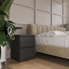Тумба приліжкова 40х40х54см Сірий Темний (VS2B400DG) Тумба приліжкова 40х40х54см Сірий Темний (VS2B400DG)